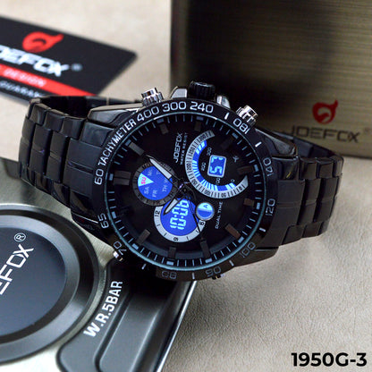 RELOJ AZUL JOEFOX  ANA-DIG