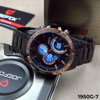 RELOJ AZUL JOEFOX  ANA-DIG