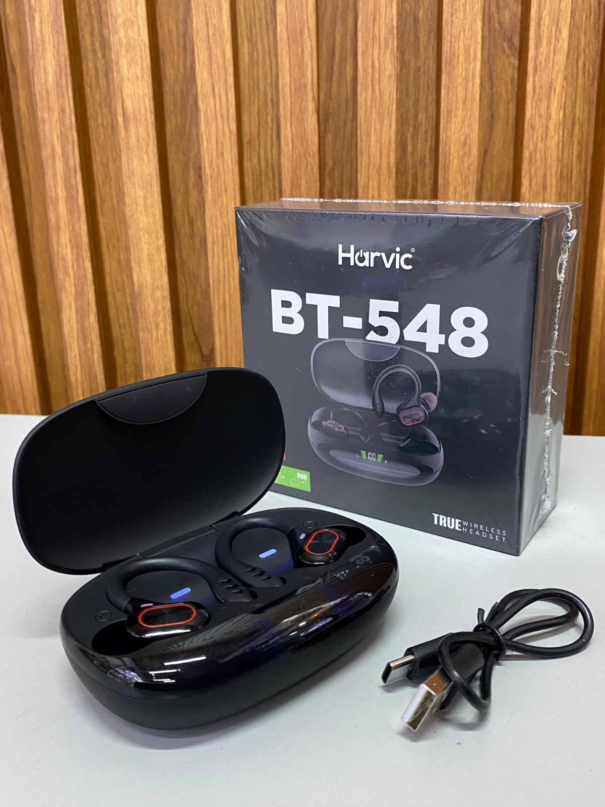 AUDIFONOS HARVIC BT548 A PRUEBA DE SALP