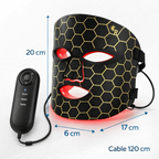 MASCARILLA LED FACIAL TERAPIA 7 COLORES