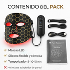 MASCARILLA LED FACIAL TERAPIA 7 COLORES