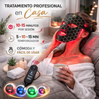 MASCARILLA LED FACIAL TERAPIA 7 COLORES