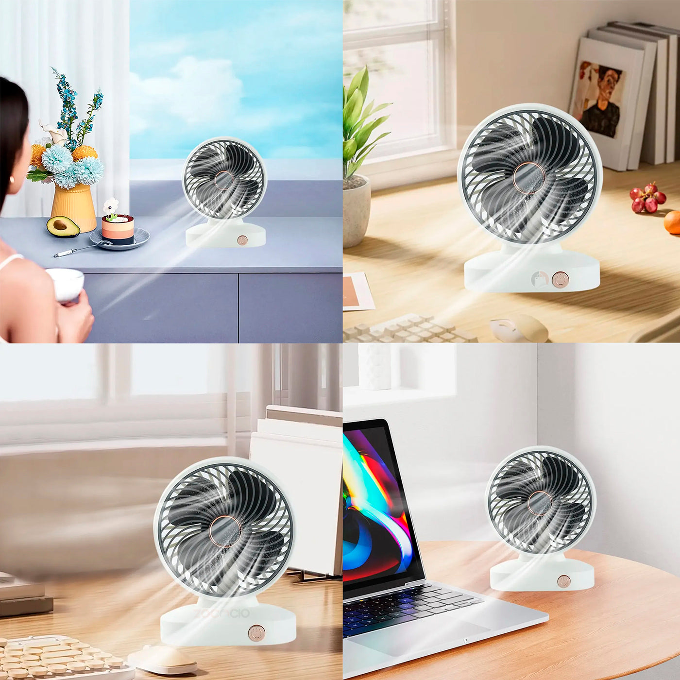 MINIVENTILADOR PORTATIL RECARGABLE