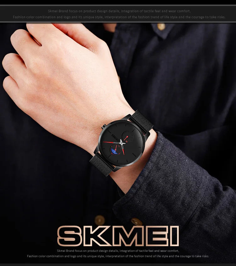 RELOJ SKMEI DE PULSERA DE CUARZO HOMBRE