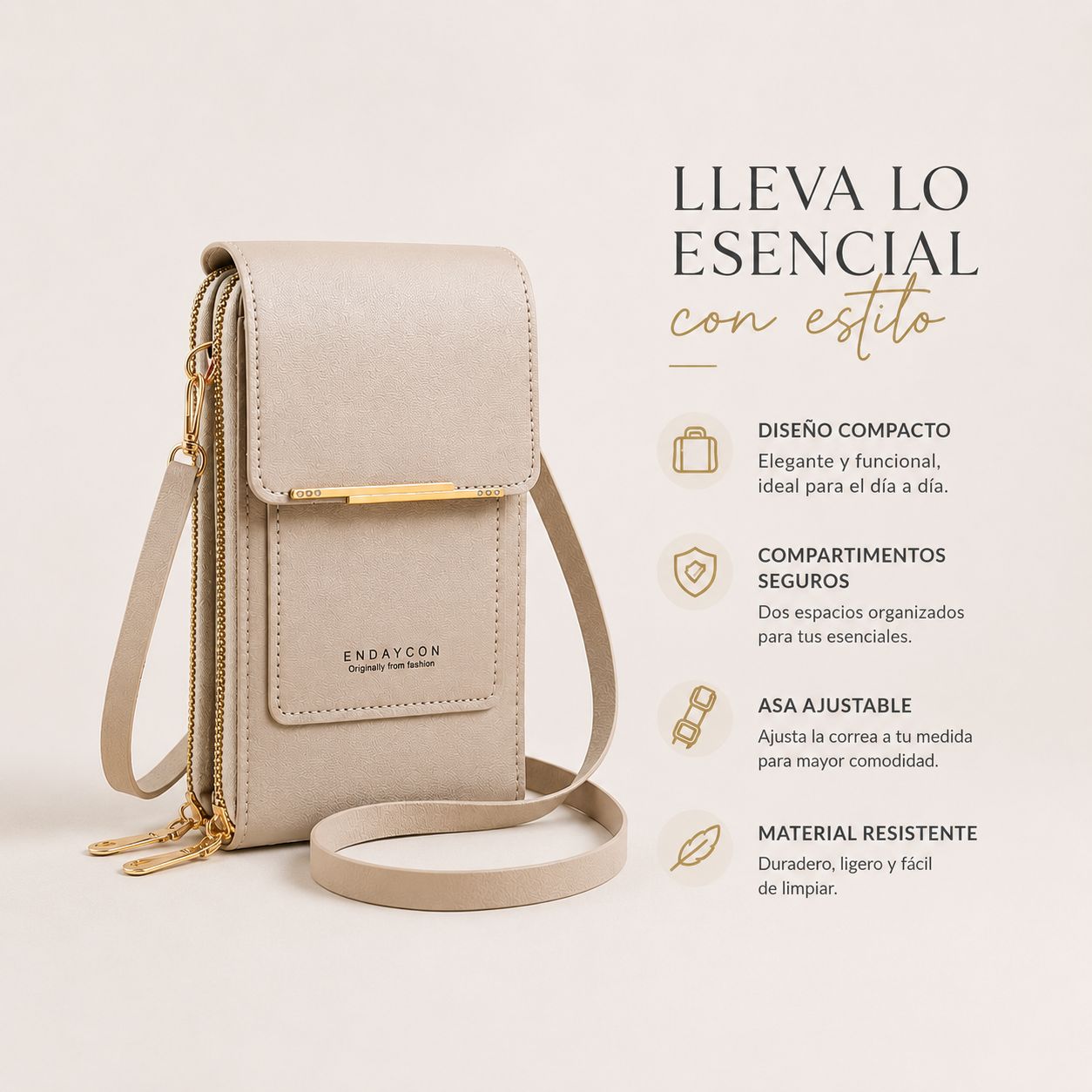 BOLSO BILLETERA PORTACELULAR